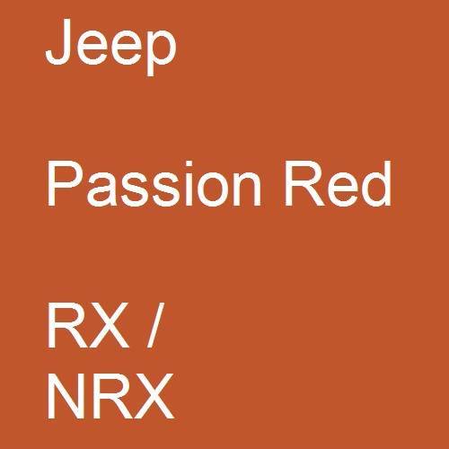 Jeep, Passion Red, RX / NRX.